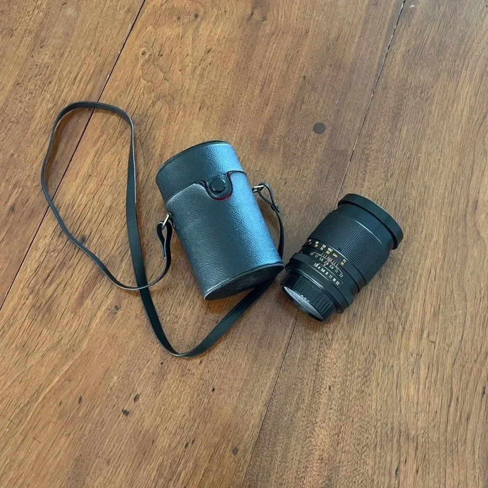 Vintage Kamero Auto 135mm f/2.8‎ Lens TESTED